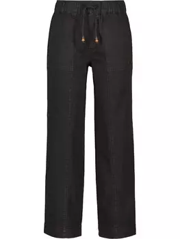 Тканевые брюки alife and kickin AkinaAK DNM A, цвет black denim washed