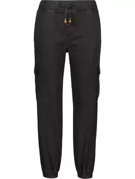 Тканевые брюки alife and kickin AngeliqueAK DNM A, цвет black denim washed