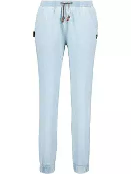 Тканевые брюки alife and kickin, цвет light denim