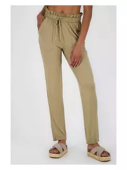 Тканевые брюки alife and kickin Hose Anna, оливковый