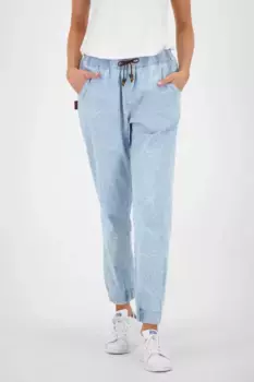 Тканевые брюки Alife & Kickin "AliciaAK DNM B Pant Women", цвет Light Denim