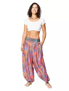 Тканевые брюки Aller Simplement, цвет pink/blau