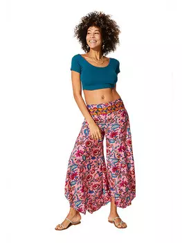 Тканевые брюки Aller Simplement, цвет rosa/blau