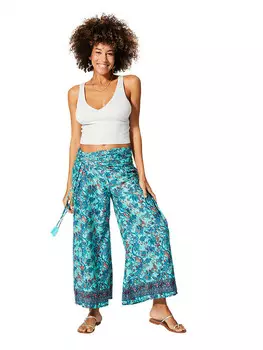 Тканевые брюки Aller Simplement, цвет trkis/blau