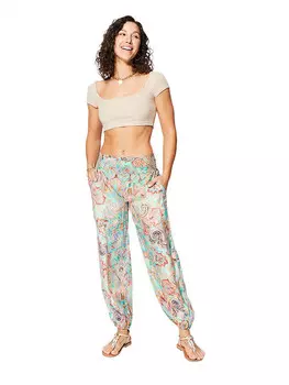 Тканевые брюки Aller Simplement, цвет trkis/bunt