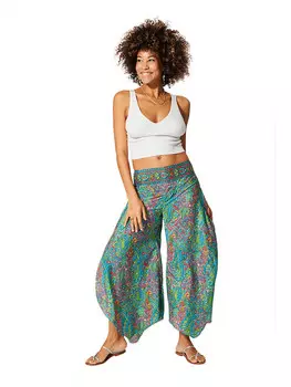 Тканевые брюки Aller Simplement, цвет trkis/pink