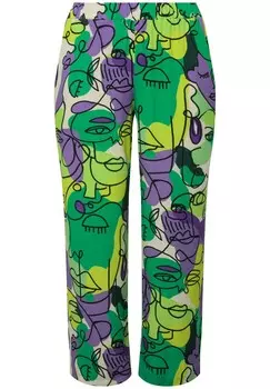 Тканевые брюки Angel of Style, зеленый