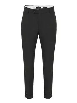 Тканевые брюки Antioch Tapered Pleat-Front Pants, темно-серый