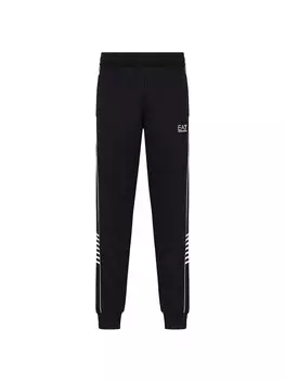 Тканевые брюки ARMANI EXCHANGE Tapered Pants, черный