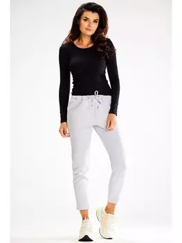 Тканевые брюки Awama, светло-серый