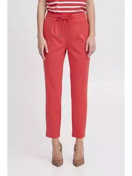 Тканевые брюки b.young, красный