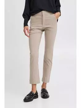 Тканевые брюки b.young, натуральный