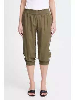 Тканевые брюки b.young, зеленый