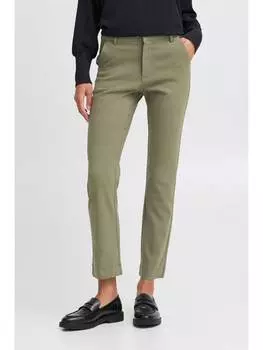 Тканевые брюки b.young, зеленый