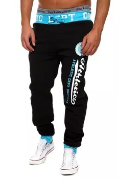 Тканевые брюки behype Jogging ATHLETIC, черный