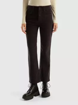 Тканевые брюки Benetton, коричневый