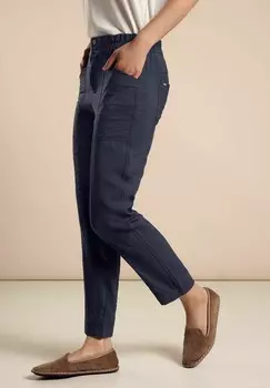 Тканевые брюки BEQUEME Street One, темно-синий
