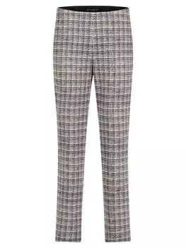 Тканевые брюки Betty Barclay Slim Fit, цвет grau/beige