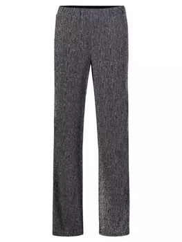 Тканевые брюки BETTY & CO Stoffhose im Glitzer-Look, черный