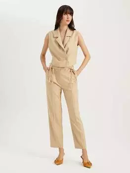 Тканевые брюки BGN, бежевый