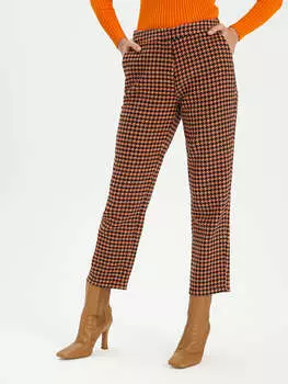 Тканевые брюки BGN, цвет orange/schwarz