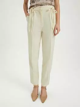 Тканевые брюки BGN, кремовый