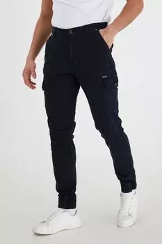 Тканевые брюки BLEND Cargo, синий