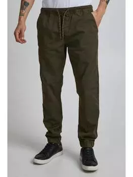 Тканевые брюки BLEND, оливковый