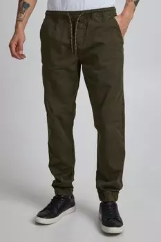 Тканевые брюки BLEND Schlupfchino, зеленый