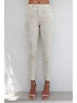 Тканевые брюки Bleu d'Azur, золотой