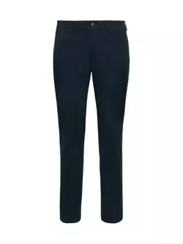 Тканевые брюки Boggi Milano Regular Pants, темно-синий