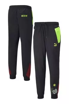 Тканевые брюки Borussia Dortmund FtblStatement Puma, черный