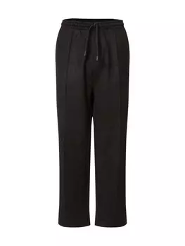 Тканевые брюки BOSS Loose fit Pants Hurley, черный