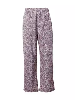 Тканевые брюки BOSS Wide leg Pants C_Teska, разноцветный