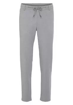 Тканевые брюки BRUNO BANANI Slim fit Pants, цвет grey/light grey