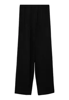 Тканевые брюки BURBUJA-A Mango, черный