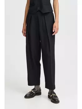 Тканевые брюки byoung, черный