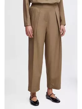 Тканевые брюки byoung, серый