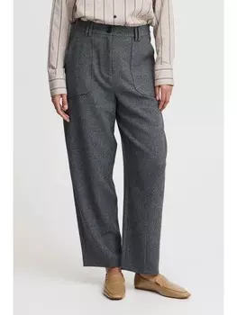 Тканевые брюки byoung, серый