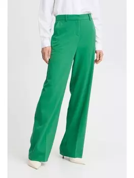 Тканевые брюки byoung, зеленый