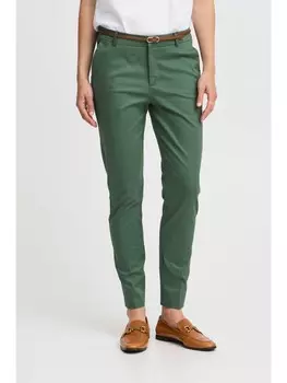 Тканевые брюки byoung, зеленый