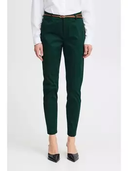 Тканевые брюки byoung, зеленый