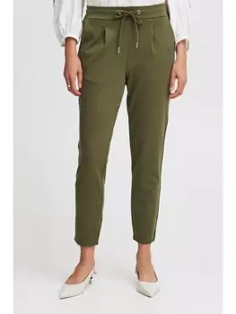 Тканевые брюки byoung, зеленый