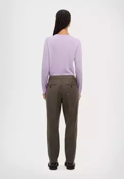 Тканевые брюки CALDAIA WEEKEND MaxMara, коричневый