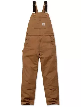 Тканевые брюки CARHARTT , коричневый