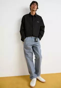 Тканевые брюки Carhartt WIP, серый