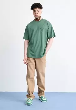 Тканевые брюки Carhartt WIP, светло-коричневый