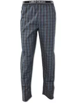 Тканевые брюки Carlo Colucci Pyjama Cavuoto, черный