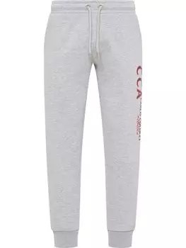 Тканевые брюки Carlo Colucci Tapered Pants D Amato, пятнистый серый