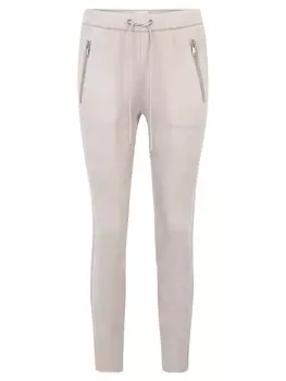 Тканевые брюки CARTOON Casual-Hose mit Reiverschlusstaschen, цвет Grau Beige